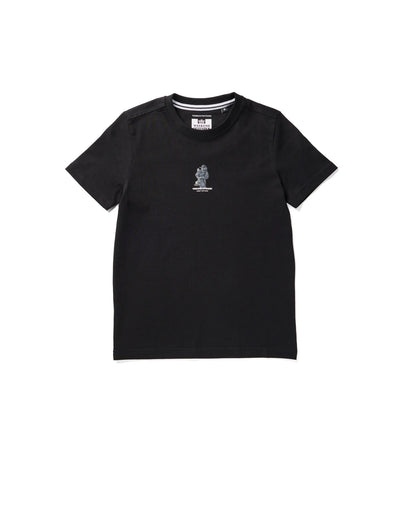 Weekend Offender Junior Reggie Graphic T-Shirt Black