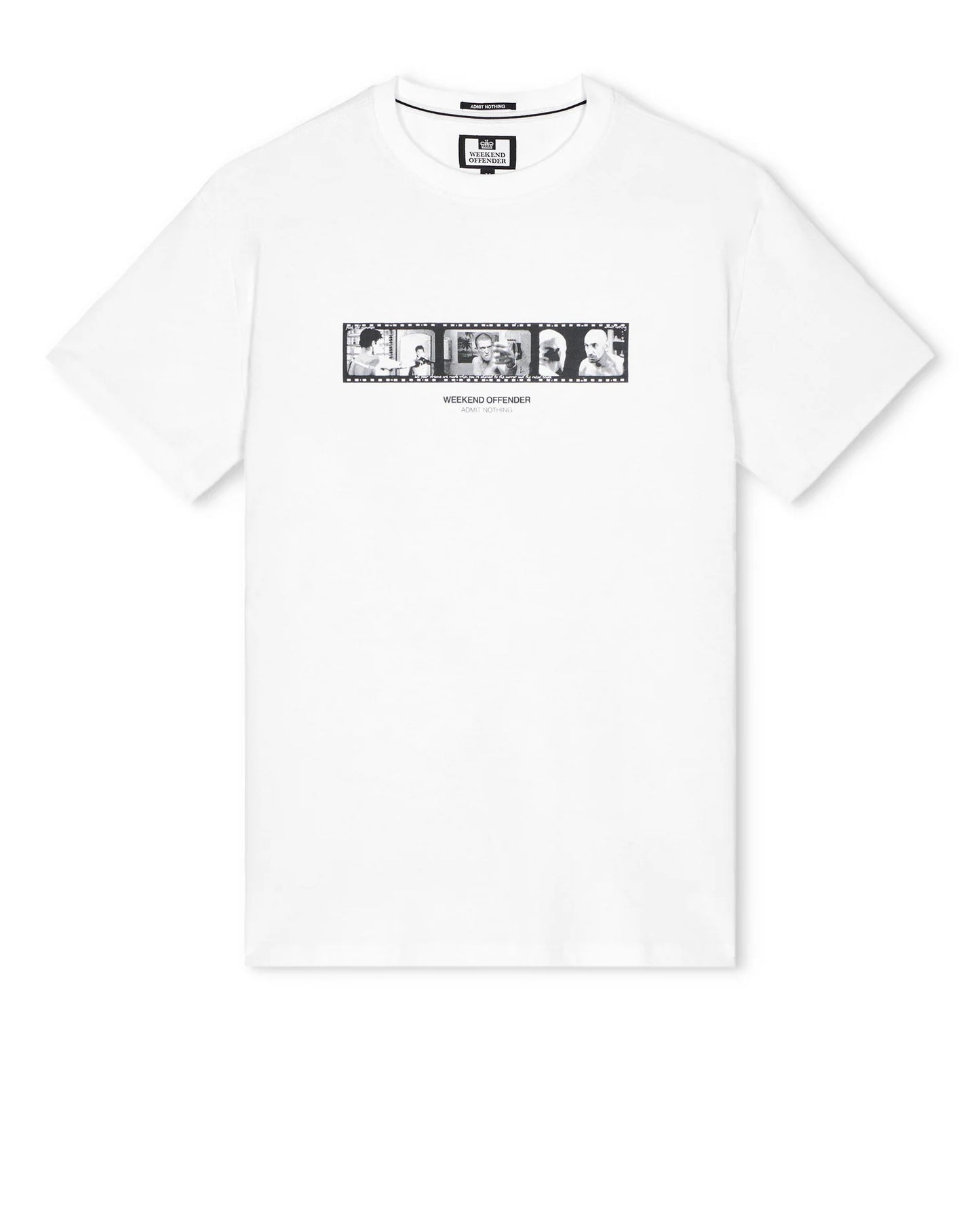 Weekend Offender Reflection Graphic T-Shirt White