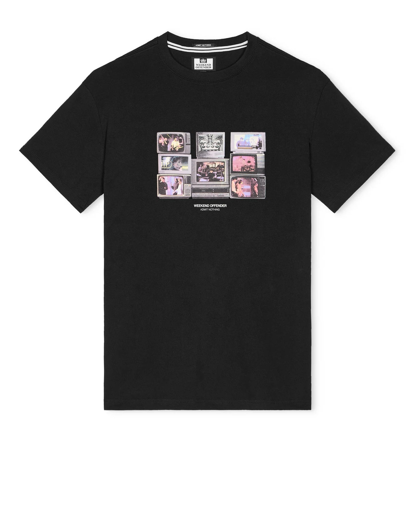Weekend Offender Vision Graphic T-Shirt Black
