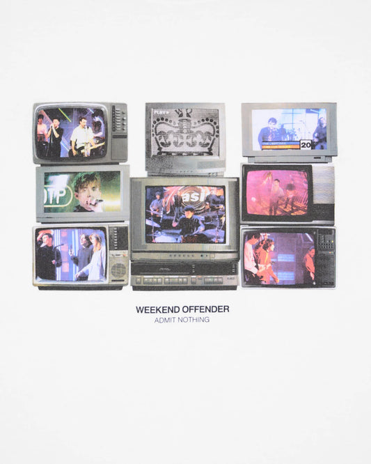 Weekend Offender Plus Size Vision Graphic T-Shirt White