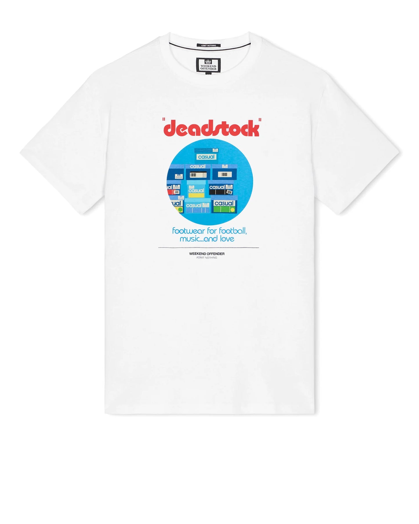 Weekend Offender Deadstock Graphic T-Shirt White