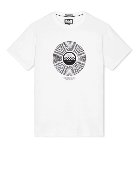 Weekend Offender Friday Night, Saturday Morning Graphic T-Shirt White