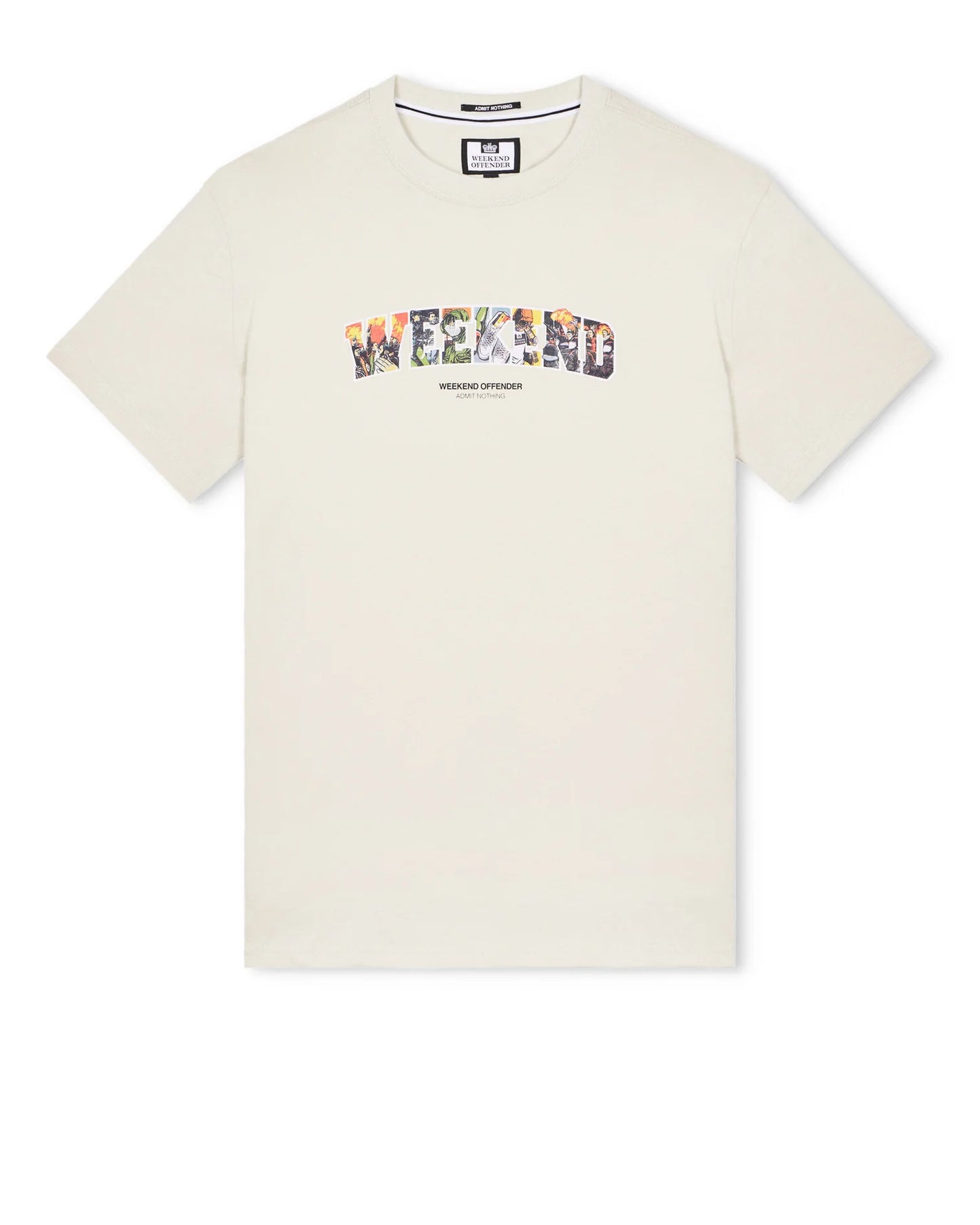 Weekend Offender Saturday Graphic T-Shirt Calcium