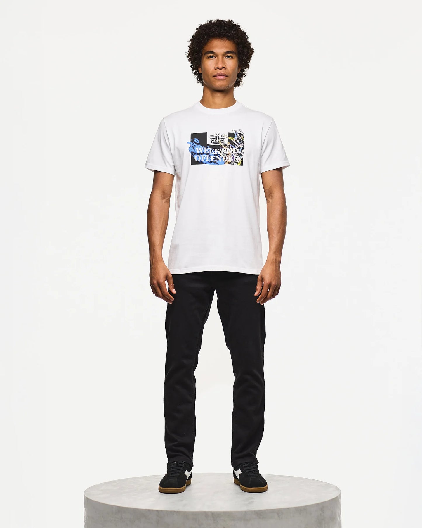 Weekend Offender Molazza Graphic T-Shirt White
