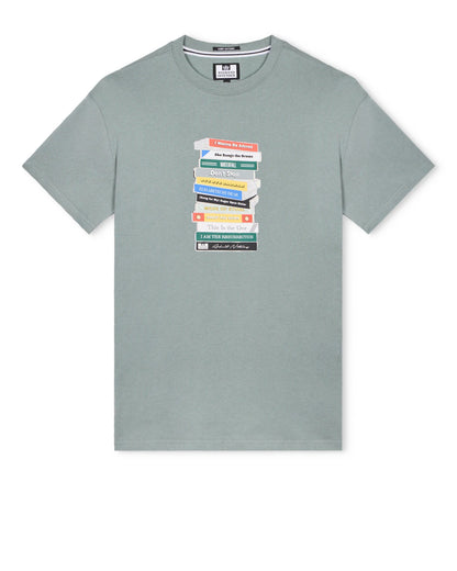 Weekend Offender Limone Graphic T-Shirt Porpoise Grey