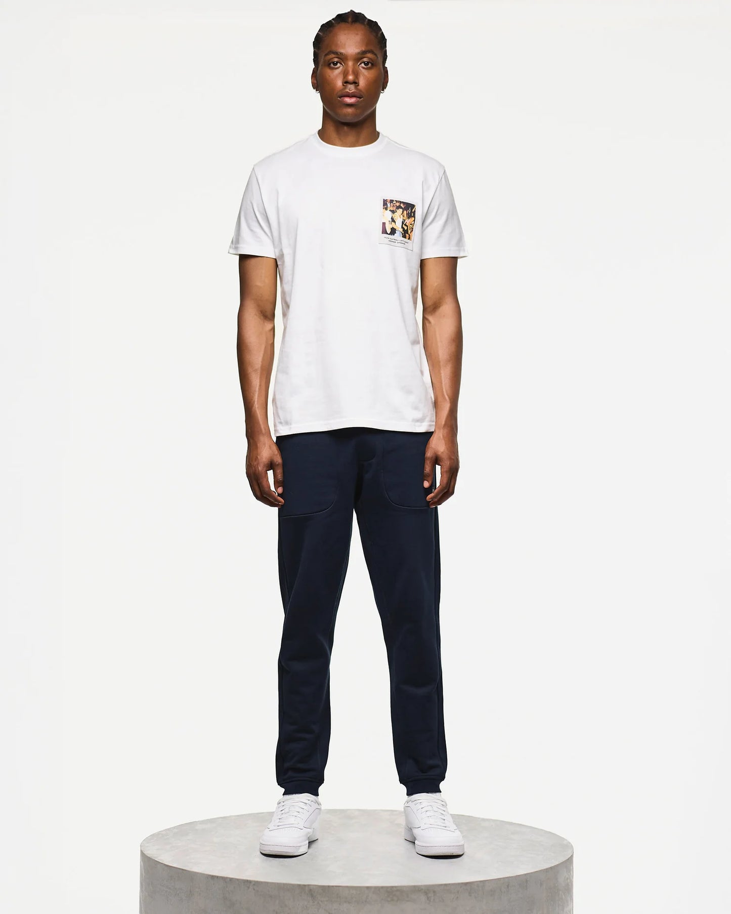 Weekend Offender Let's Dance Graphic T-Shirt White
