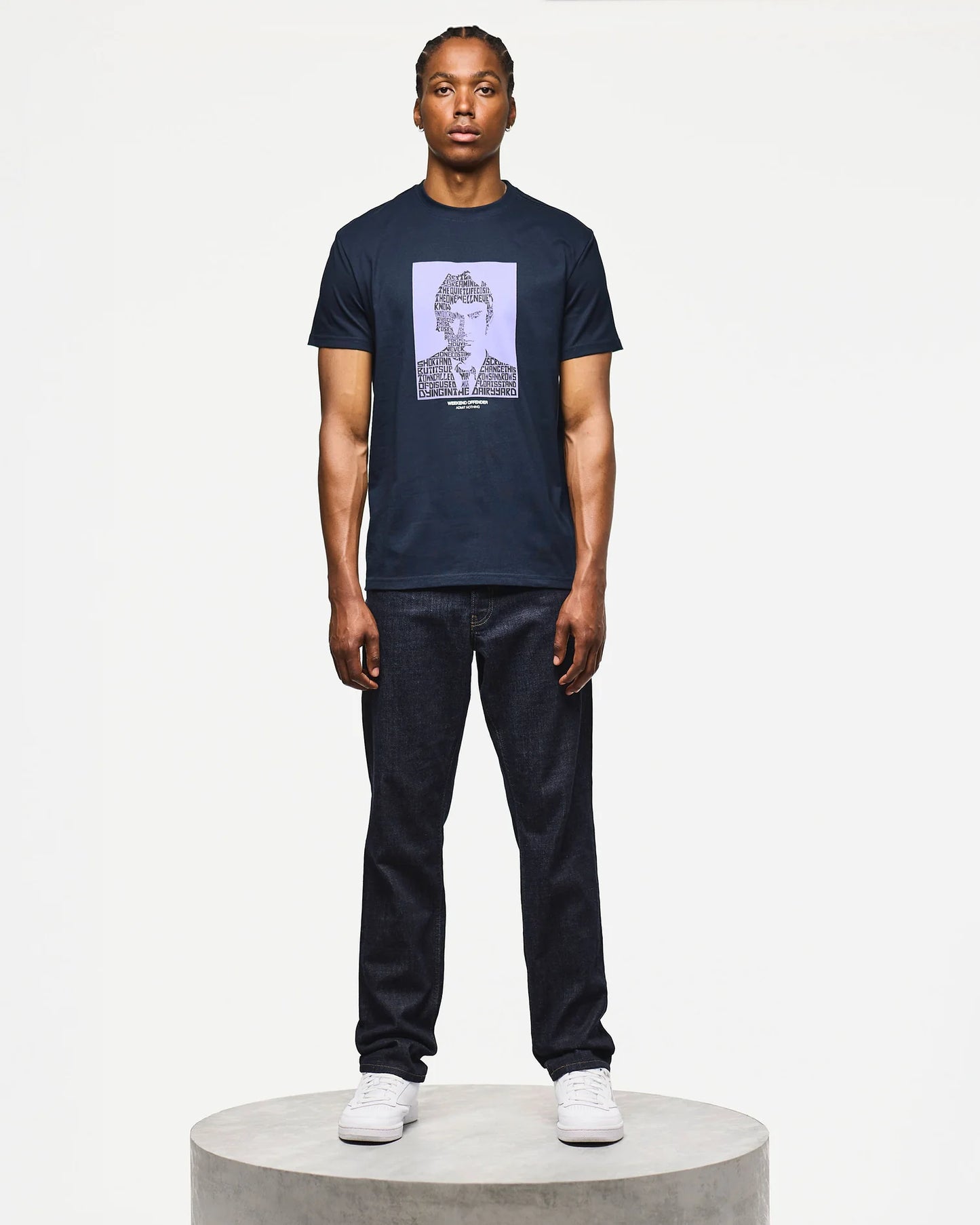 Weekend Offender Dreamin' Graphic T-Shirt Navy