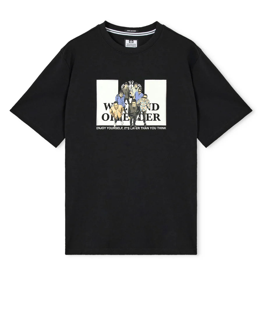 Weekend Offender Aka Graphic T-Shirt Black