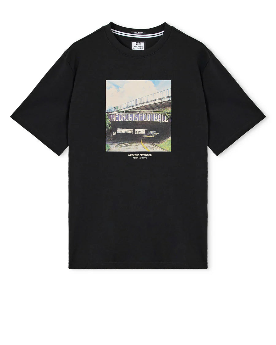 Weekend Offender The Drug Graphic T-Shirt Black
