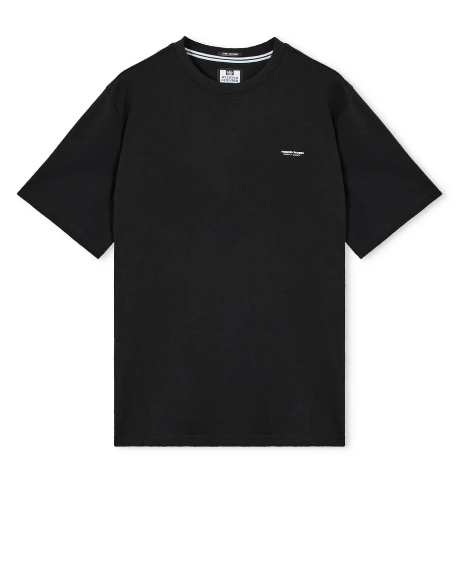Weekend Offender Cliff Graphic T-Shirt Black