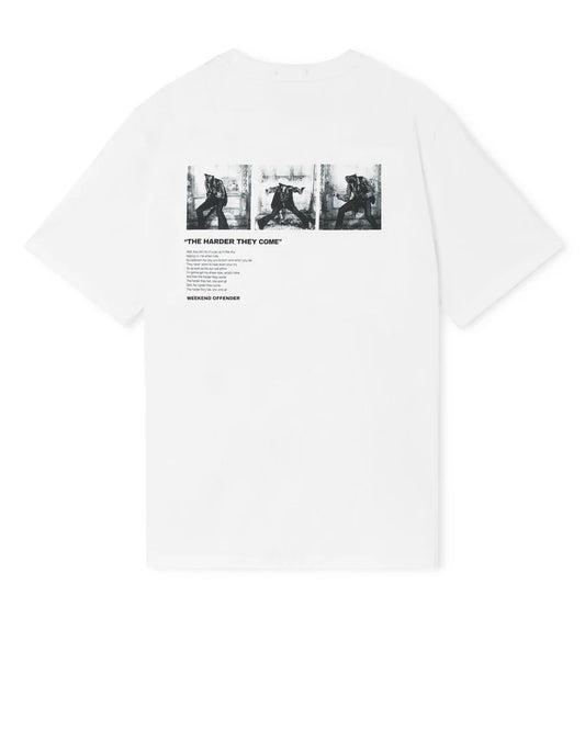 Weekend Offender Cliff Graphic T-Shirt White