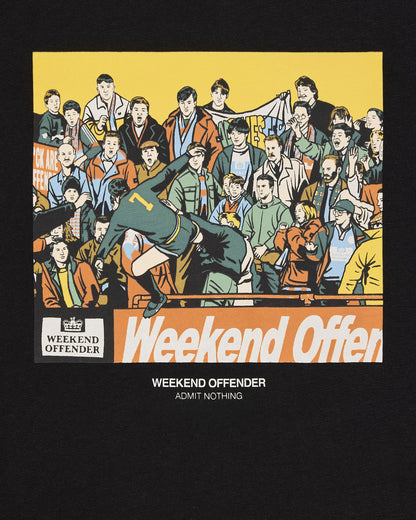 Weekend Offender Plus Size Selhurst Graphic T-Shirt Black
