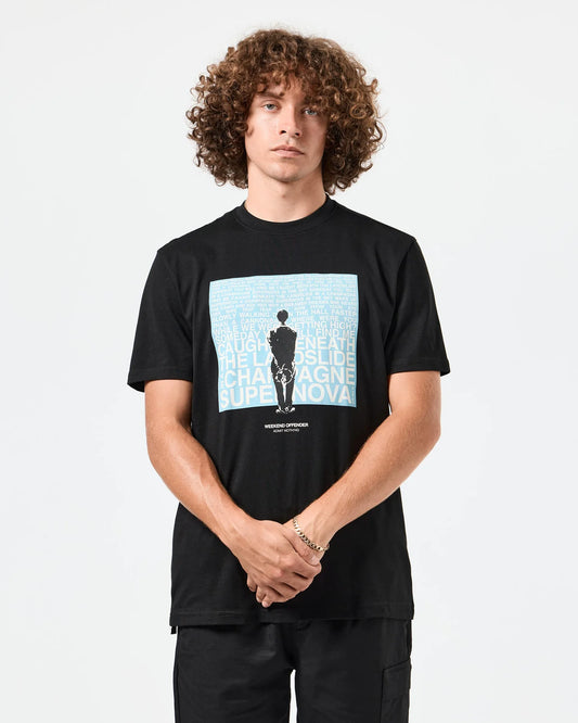 Weekend Offender Supernova Graphic T-Shirt Black/Blue