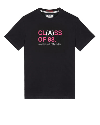 Weekend Offender Plus Size Anniversary Class A Graphic T-Shirt Black