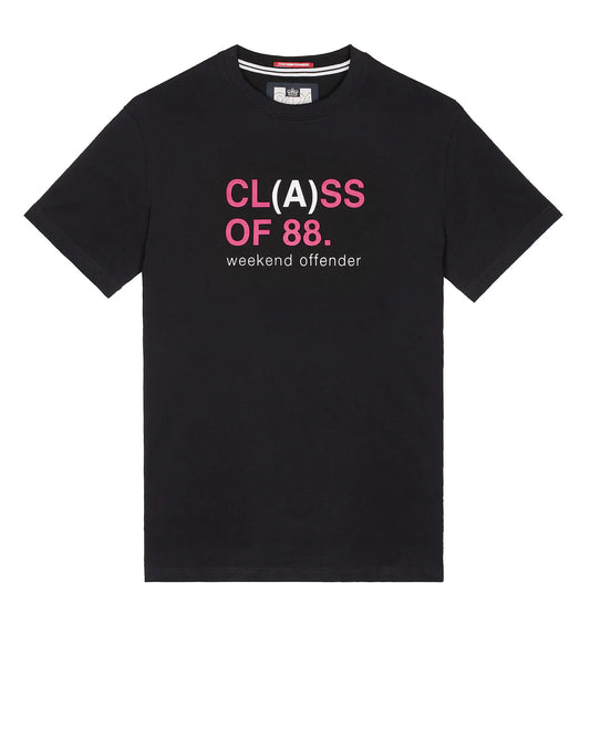 Weekend Offender Plus Size Anniversary Class A Graphic T-Shirt Black
