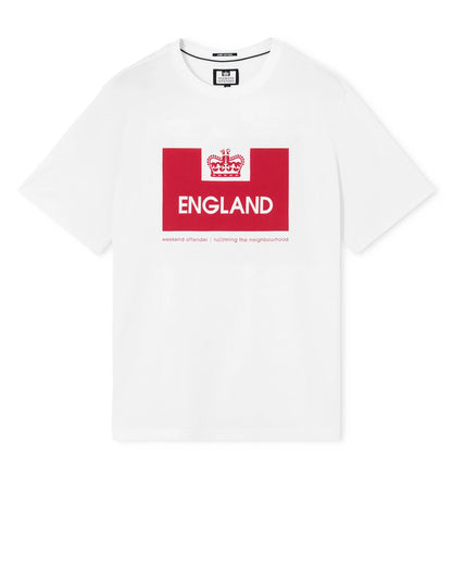 Weekend Offender England Country Series Graphic T-Shirt White