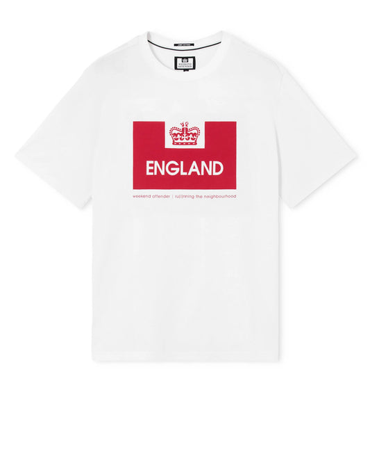 Weekend Offender England Country Series Graphic T-Shirt White