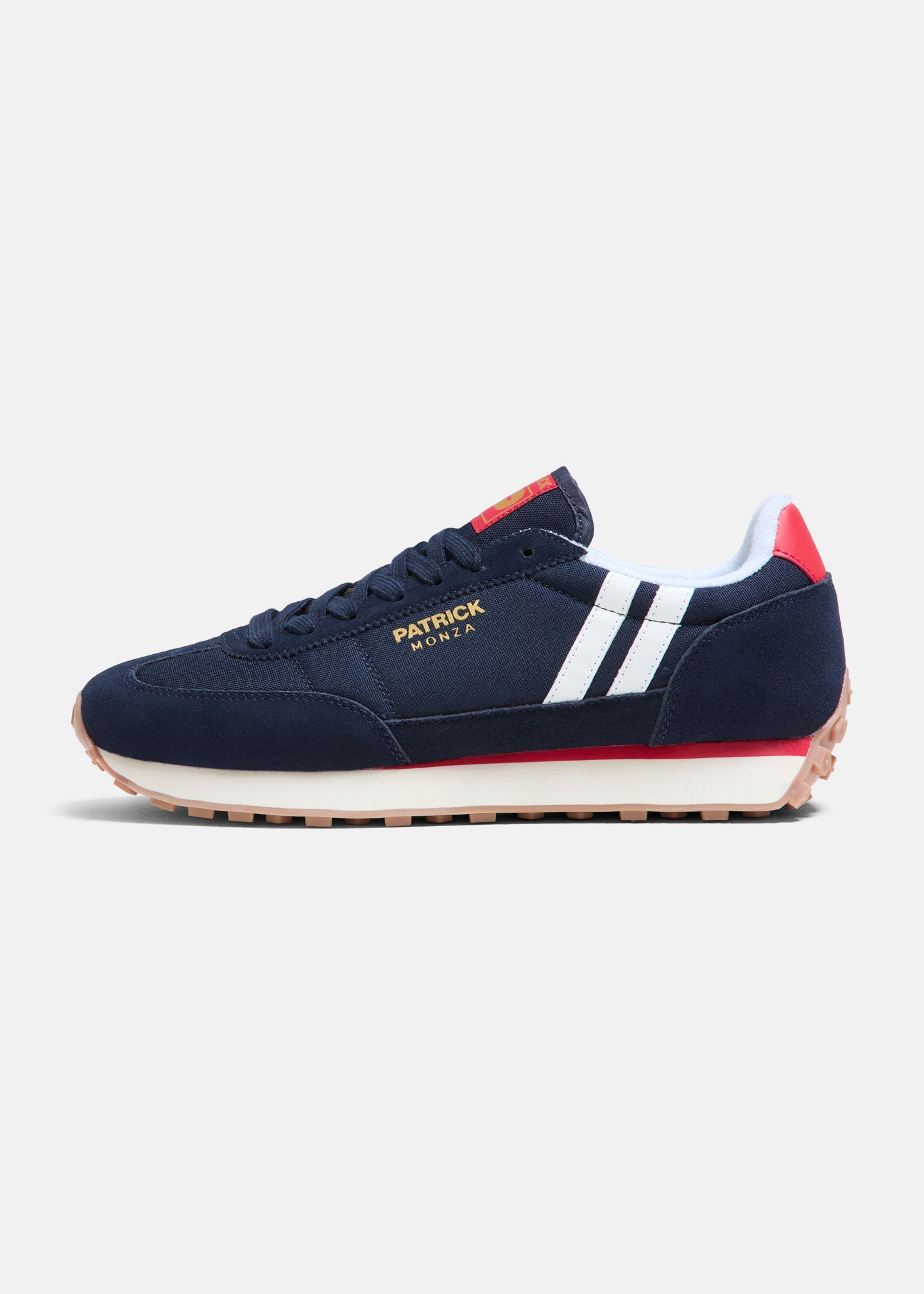Patrick Monza Runner Trainer Navy/White/Red
