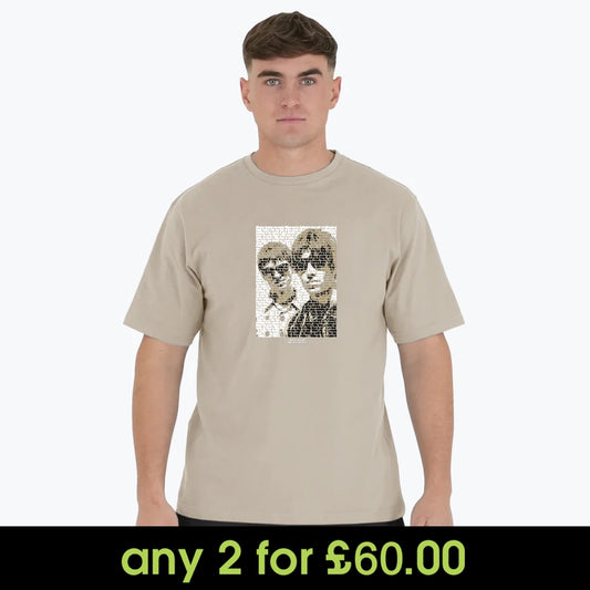 Peaceful Hooligan Brothers T-Shirt Stone