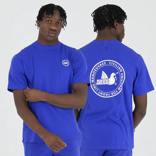 Peaceful Hooligan Civ Uni T-Shirt Blueberry