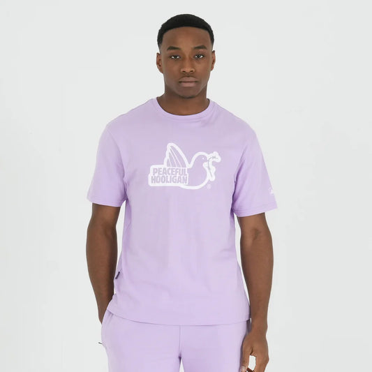 Peaceful Hooligan Outline T-Shirt Lavendula