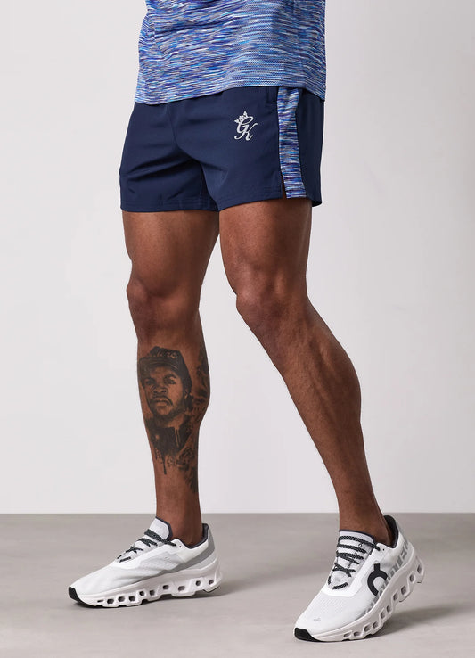 Gym King Space Dye Panel 5" Short Galactic Blue/Multi