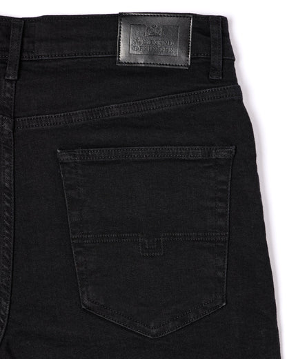 Weekend Offender Straight Fit Denim Jeans Black