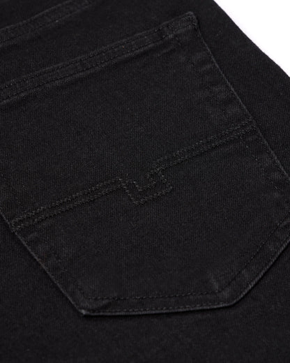Weekend Offender Straight Fit Denim Jeans Black
