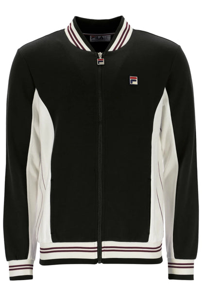 FILA Settanta Track Jacket Black/Gardenia/Fig/Charcoal