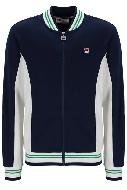 FILA Settanta Track Jacket Navy/Gardenia/Green