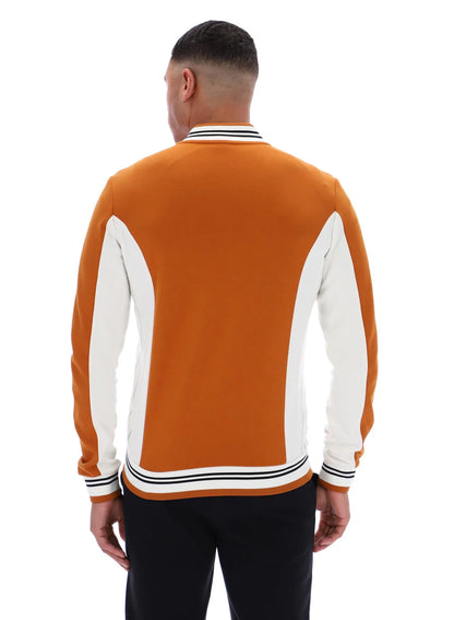 FILA Settanta Track Jacket Pumpkin Spice/Gardenia/Black