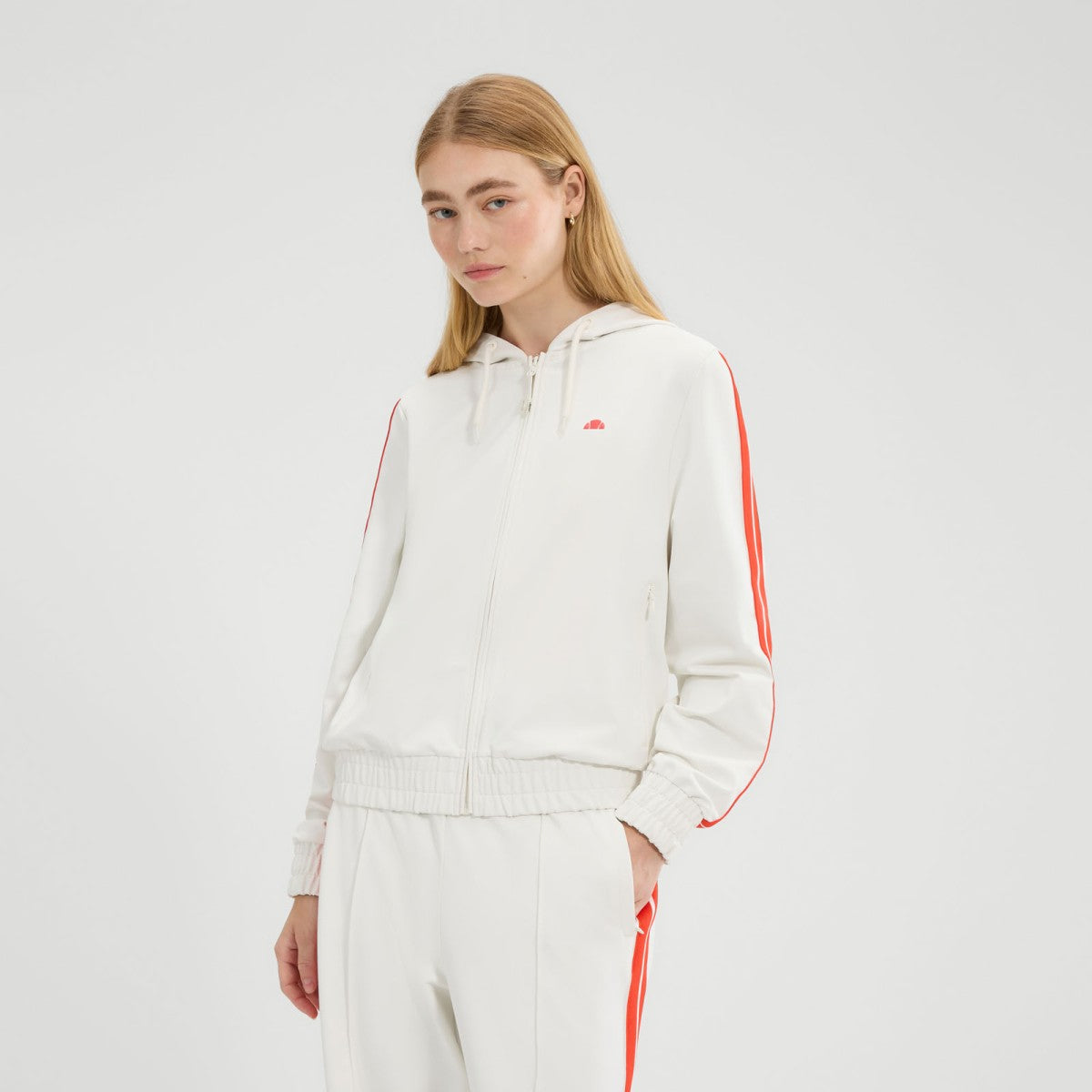 Ellesse Ladies Saincome Track Jacket Off White