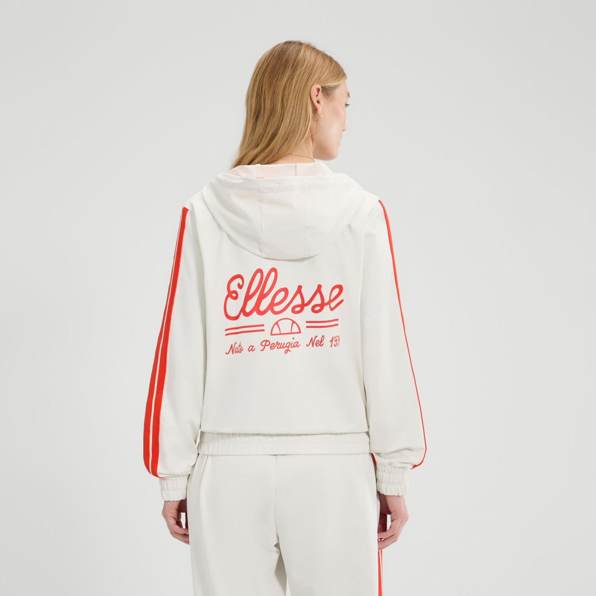 Ellesse Ladies Saincome Track Jacket Off White
