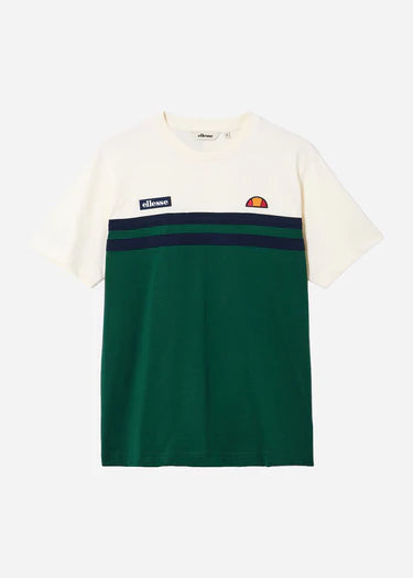 Ellesse Venire T-Shirt Off White/Dark Green