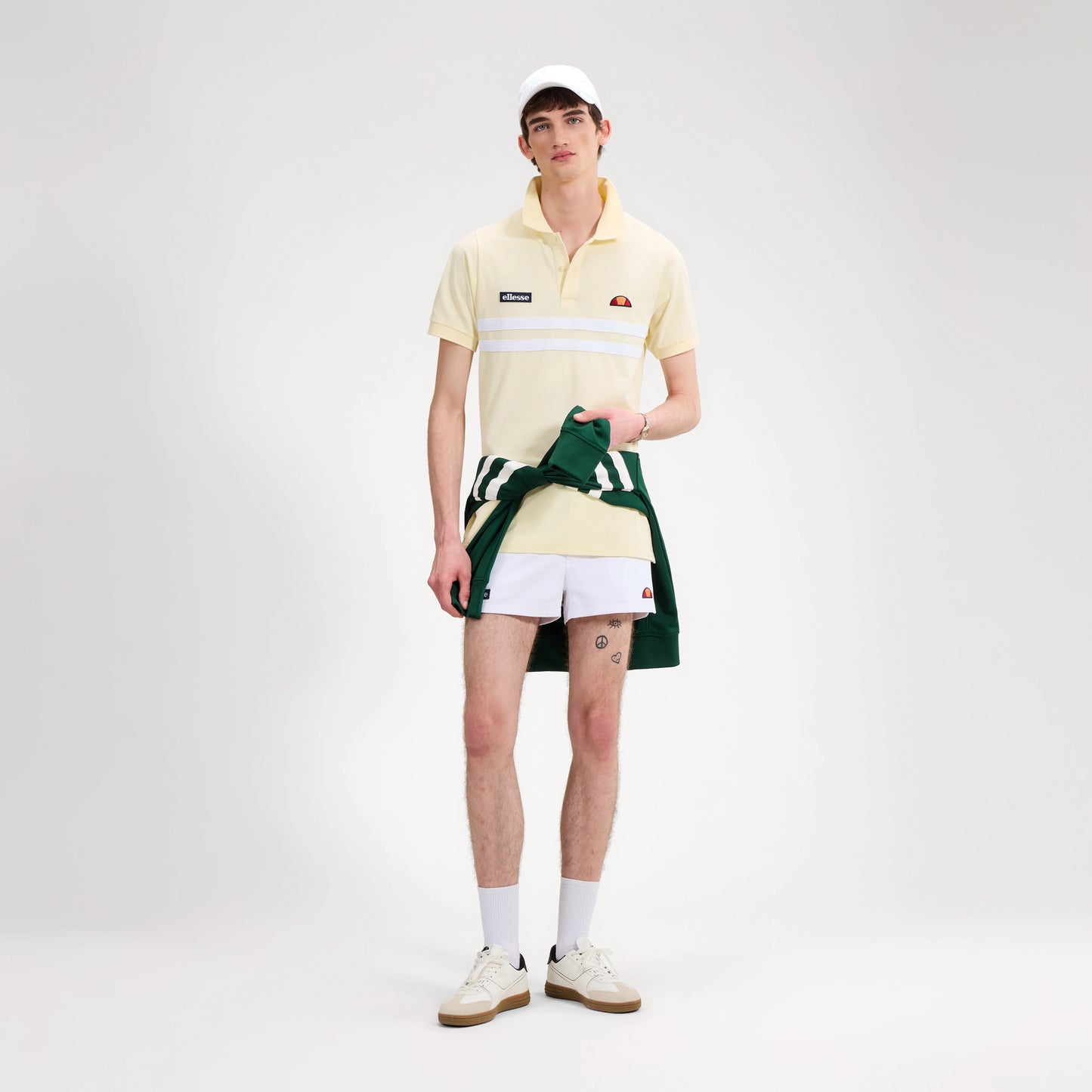 Ellesse Muccia Polo Shirt Light Yellow