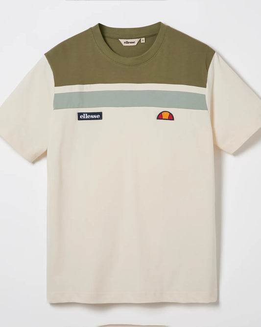 Ellesse Vignola T-Shirt Off White/Khaki