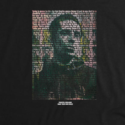 Peaceful Hooligan Wonderwall T-Shirt Black