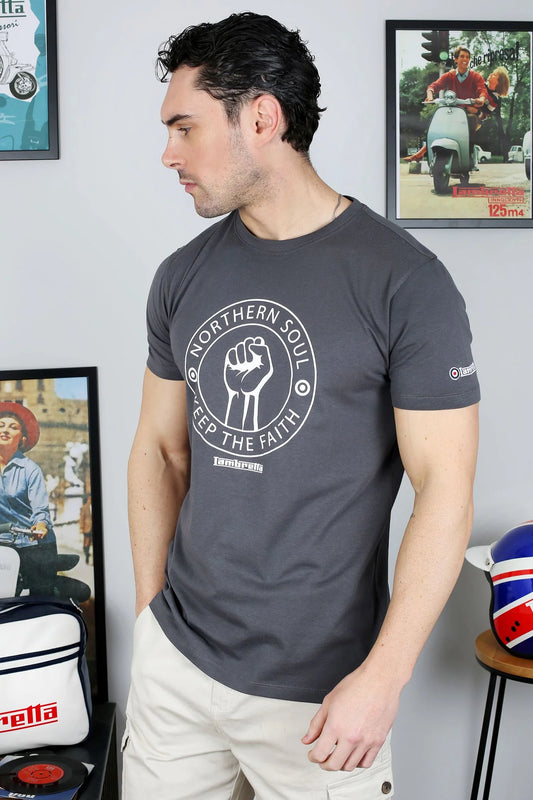 Lambretta Northern Soul T-Shirt Iron