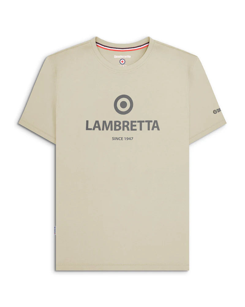 Lambretta Brand Target T-Shirt Tofu