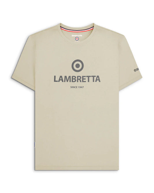 Lambretta Brand Target T-Shirt Tofu