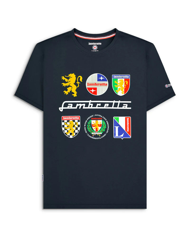 Lambretta Heritage T-Shirt Navy