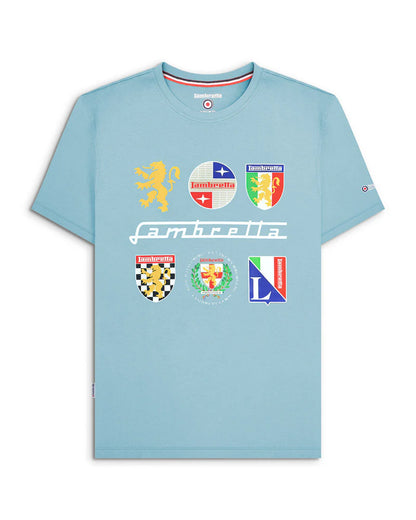 Lambretta Heritage T-Shirt Sky Blue