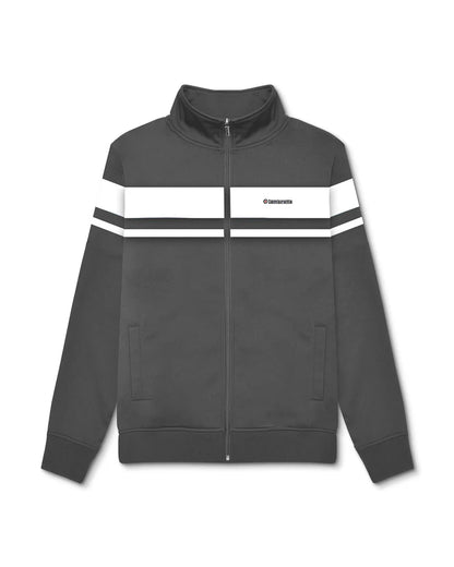 Lambretta Championship Track Jacket Iron/White