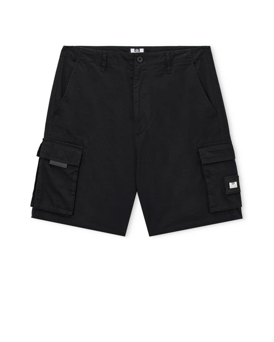 Weekend Offender Plus Size Mascia Cargo Shorts Black