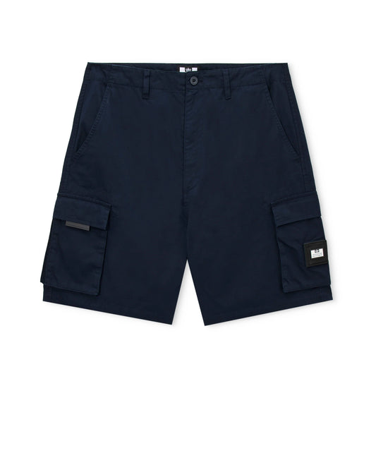 Weekend Offender Mascia Cargo Short Navy