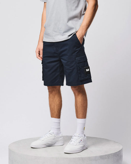 Weekend Offender Mascia Cargo Short Navy