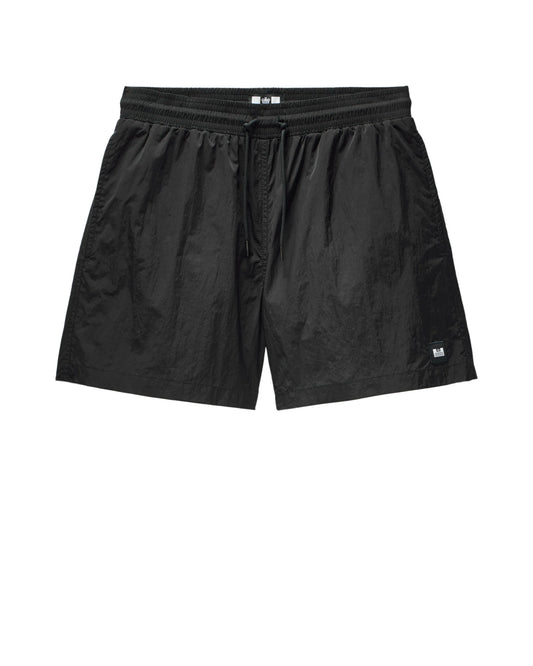 Weekend Offender Plus Size Stacks Swim Shorts Black