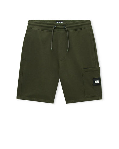 Weekend Offender Hawkins Short Black Forest Green