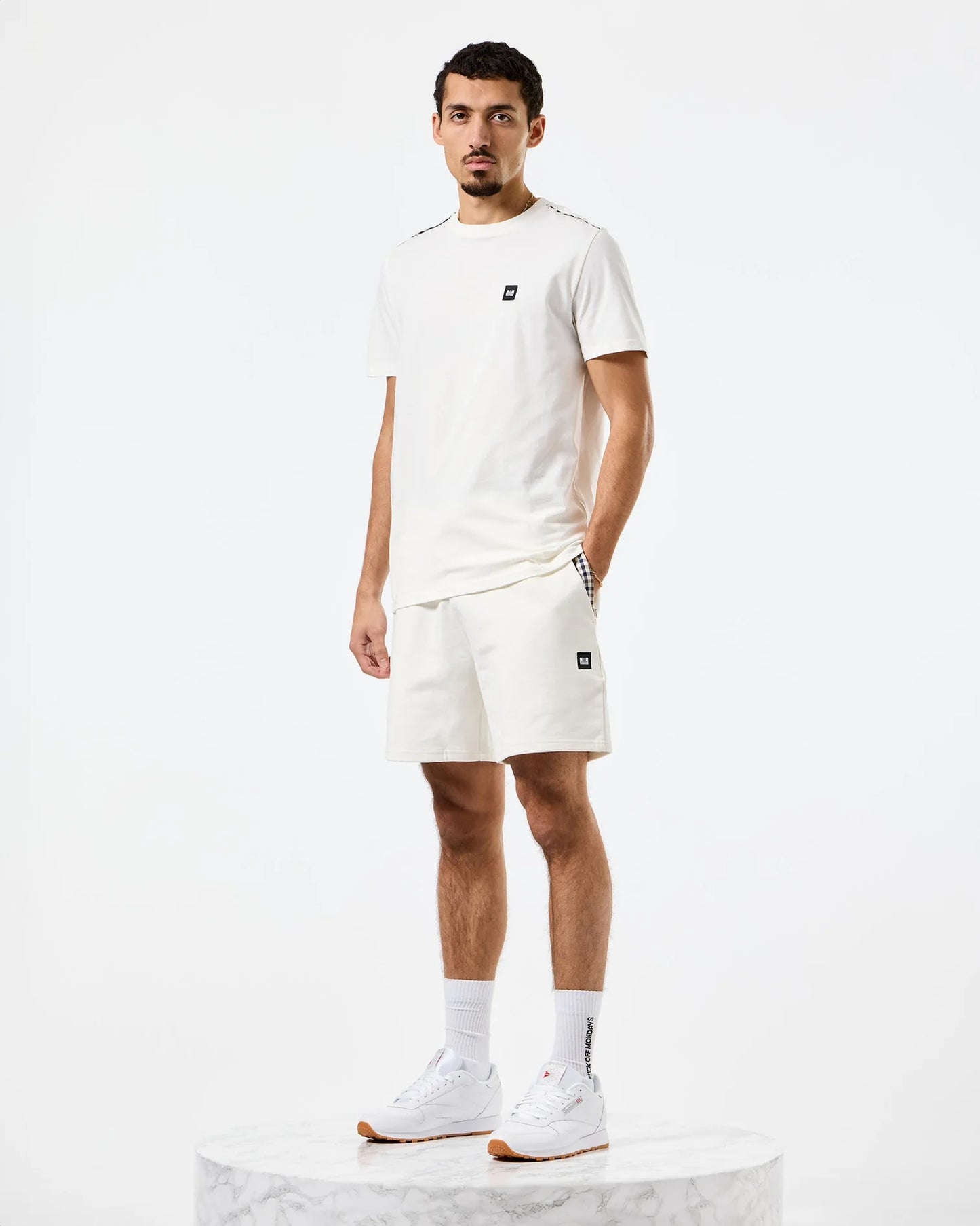 Weekend Offender Pankow Check Short Ghost/Mid House