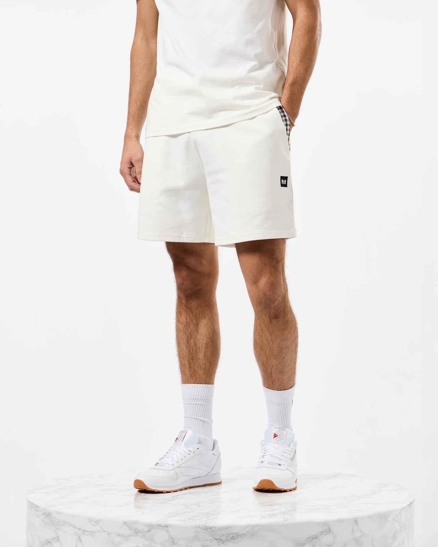 Weekend Offender Pankow Check Short Ghost/Mid House